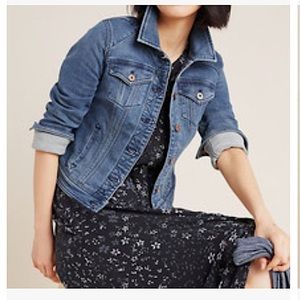 Anthropologie Pilcro Classic Denim Jacket
